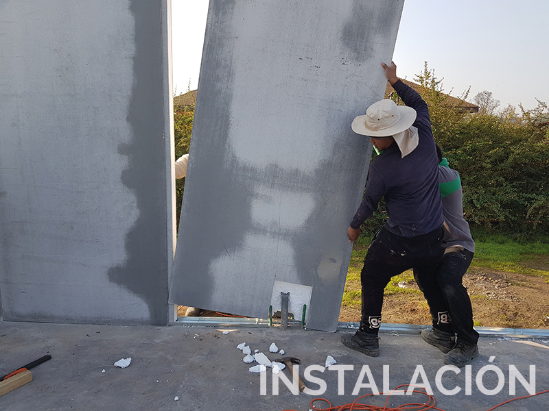 Obra Gruesa | Detalle de Instalación de Panel