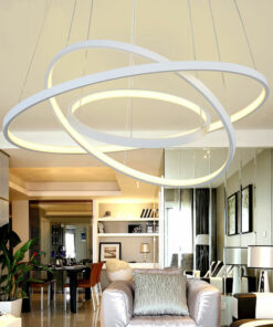Lampara LED de Aros Flotantes Airstream