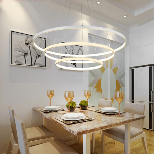 Lampara LED de Aros Flotantes Airstream - Imagen 3
